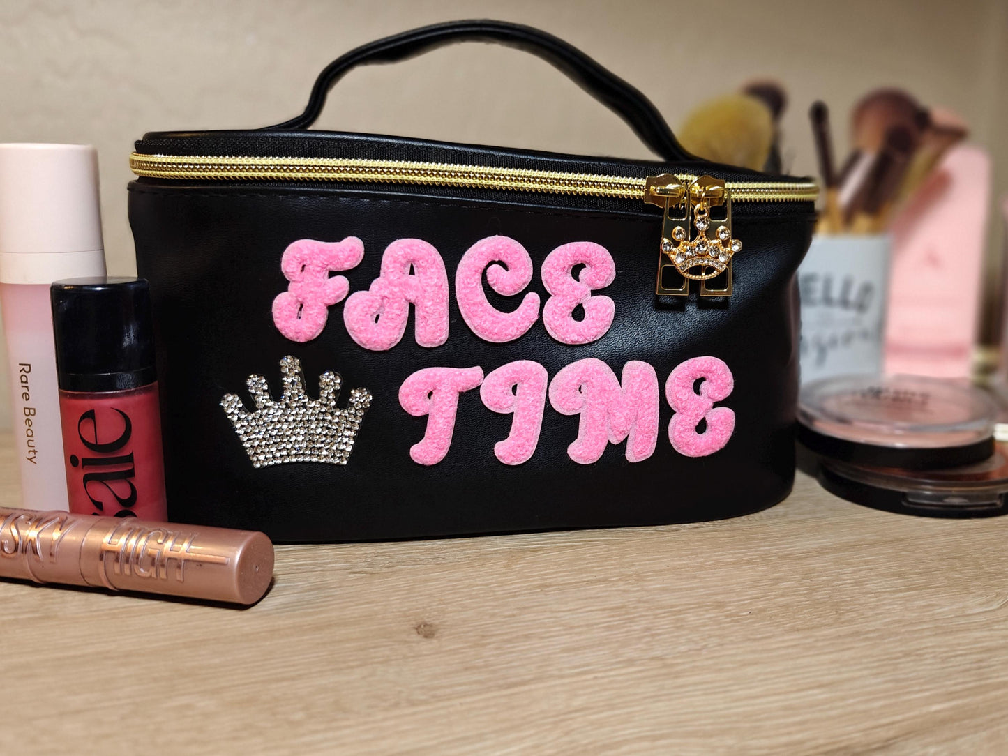 Face Time Cosmetic Bag
